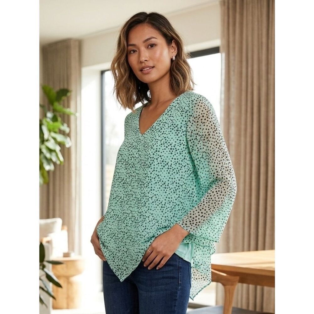 Take 50% OFF- Sara Michelle Women's Blouse, Size-L